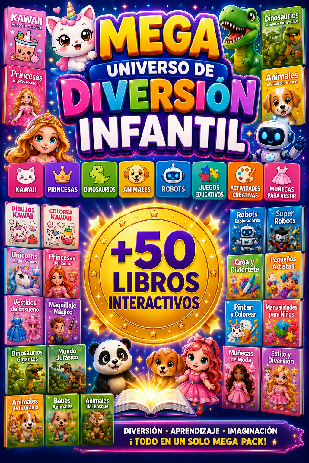 🎉 Mega Universo de Diversión Infantil 🎉